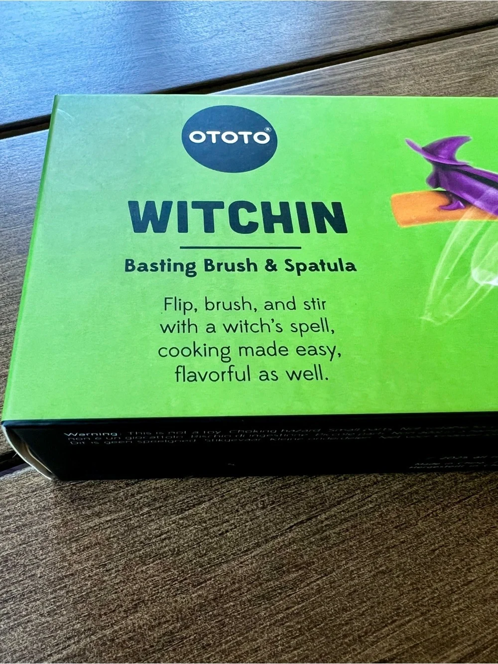 OTOTO Witchin Basting Brush & Spatula NIB Halloween Kitchen